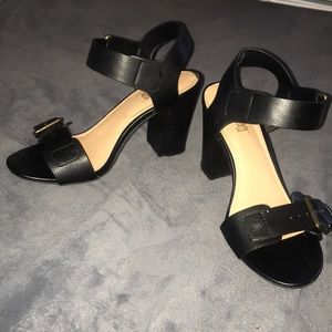 Black heels